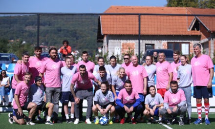 Revijalna muško-ženska nogometna utakmica “Darujmo ružičasti život”
