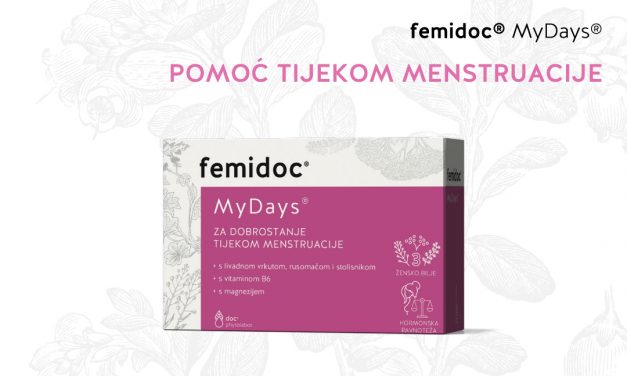 Na tržište je stigao femidoc My Days – prvi biljni preparat koji ublažava simptome PMS-a